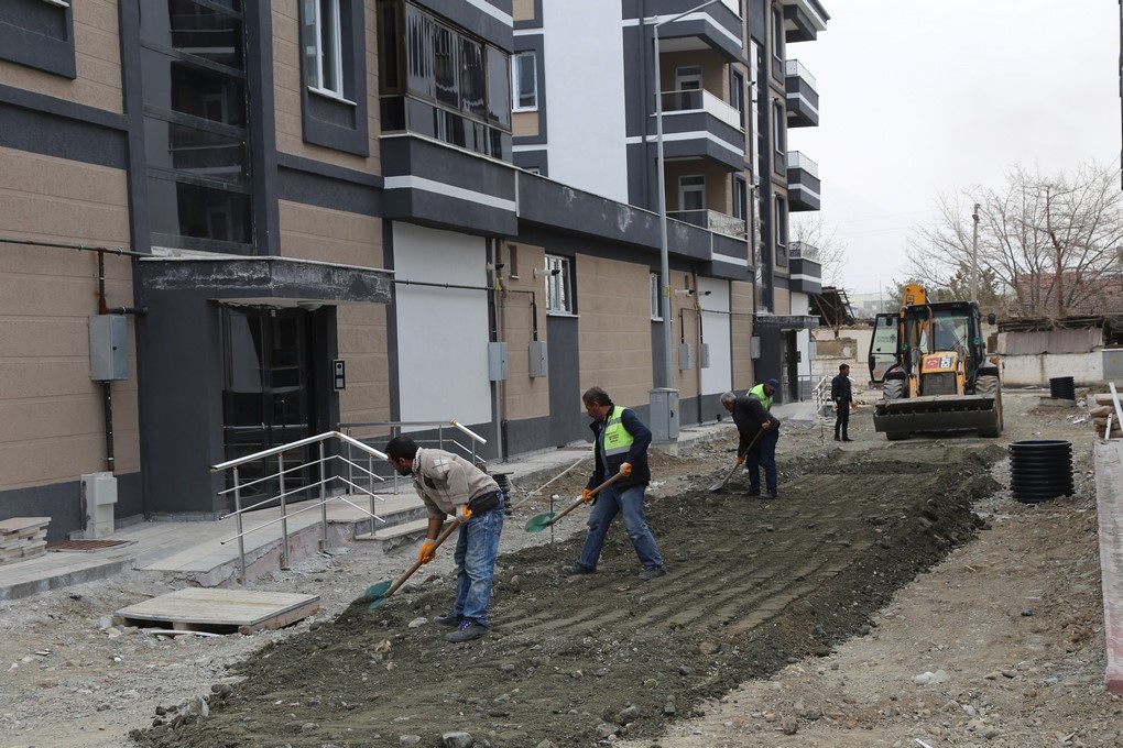 Kızılay Hocabey kentsel dönüşüm projesinde peyzaj çalışmaları başladı