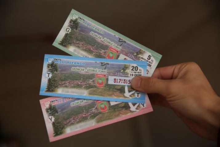 19 Ekim 2016 Erzincan – Üzümlü (Cimin) Milli Piyango Çekilişi