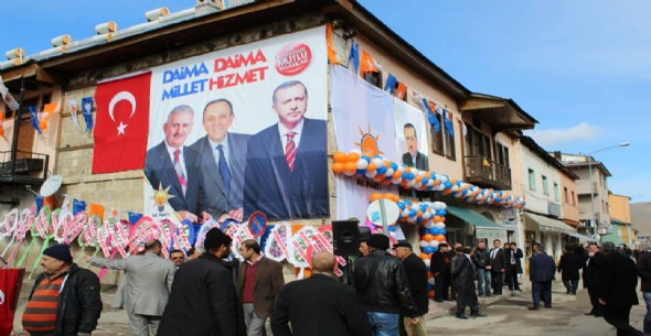 AK PARTİ REFAHİYE SEÇİM OFİSİ AÇILDI