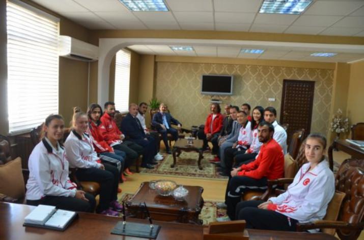 Amatör Spor Haftasında E.Ü’ye Ziyaret