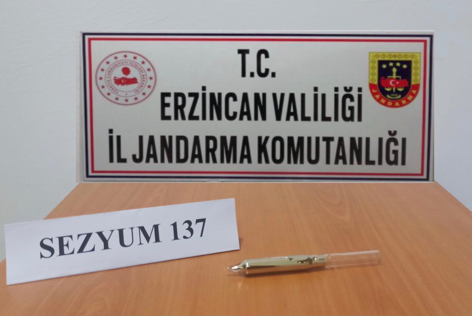 Erzincan’da Sezyum 137 Maddesi Ele Geçirildi