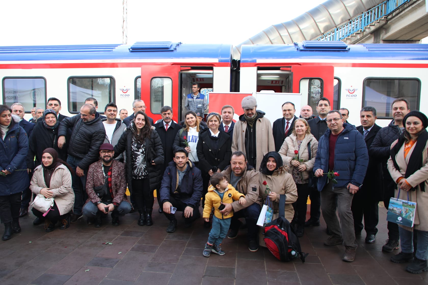 Turistik Doğu Ekspresi Erzincan'da Mola Verdi