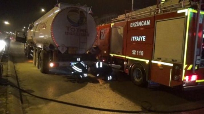 Freni Boşalan Tanker Panik Yarattı