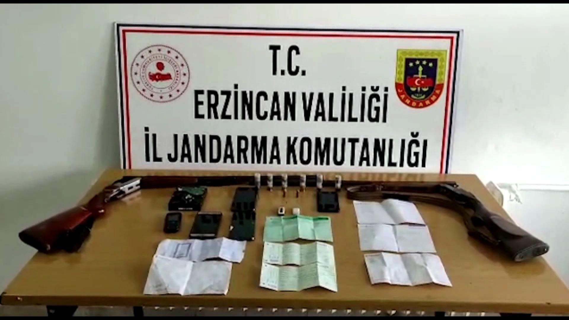 Erzincan’da tefecilere yönelik operasyon 2 kişi tutuklandı