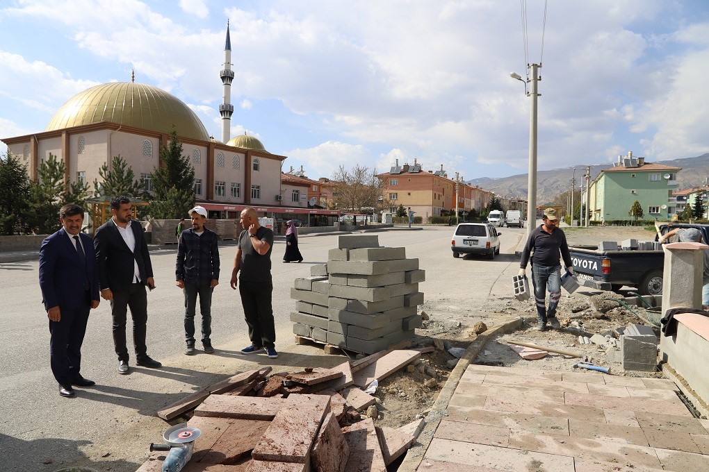 Başkan Aksun çalışmaları inceledi