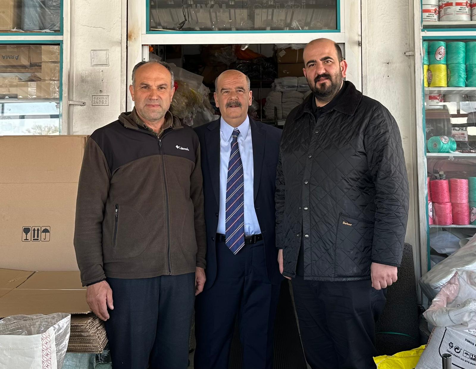 Tan, esnaf ile bir araya geldi