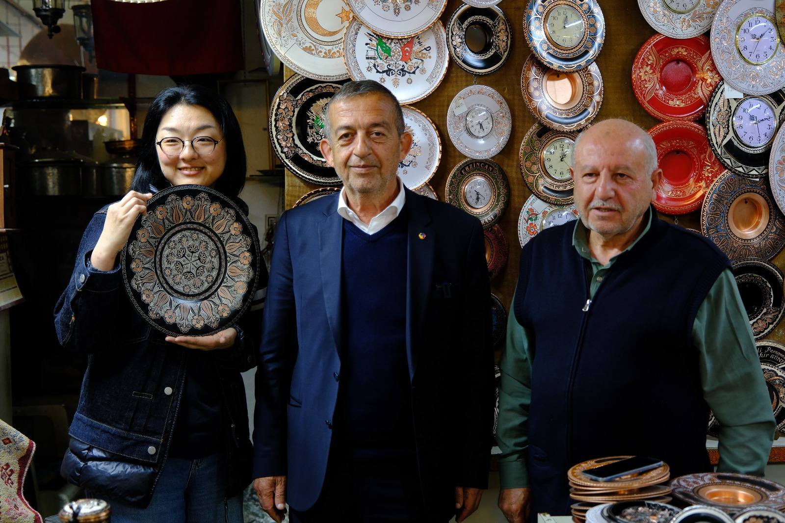 Tanoğlu, Yeraltı Çarşısı Esnafıyla Buluştu