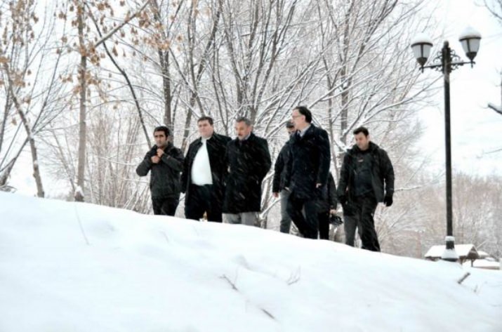 Tunceli Valisi Osman Kaymak, Erzincan Valiliğini Ziyaret Etti