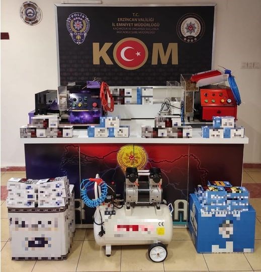 Kaçak sigara ve tütün operasyonu