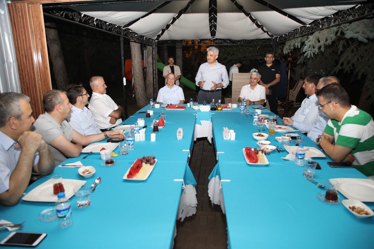 İl Jandarma Komutanına Veda Yemeği