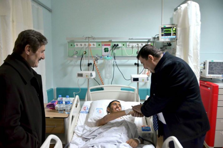 Vali Arslantaş, Hasta Ziyaretinde Bulundu