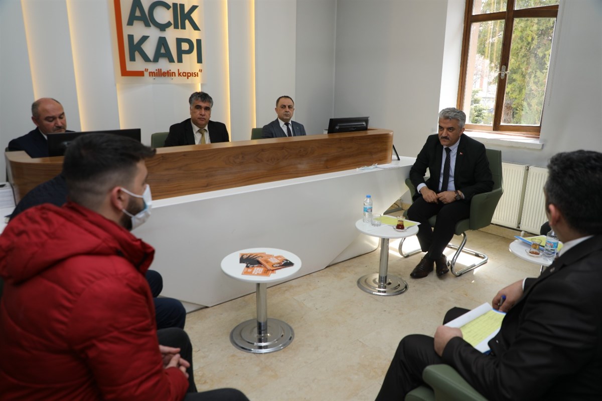 Vali Makas, Vatandaşların Sorunlarını Dinledi