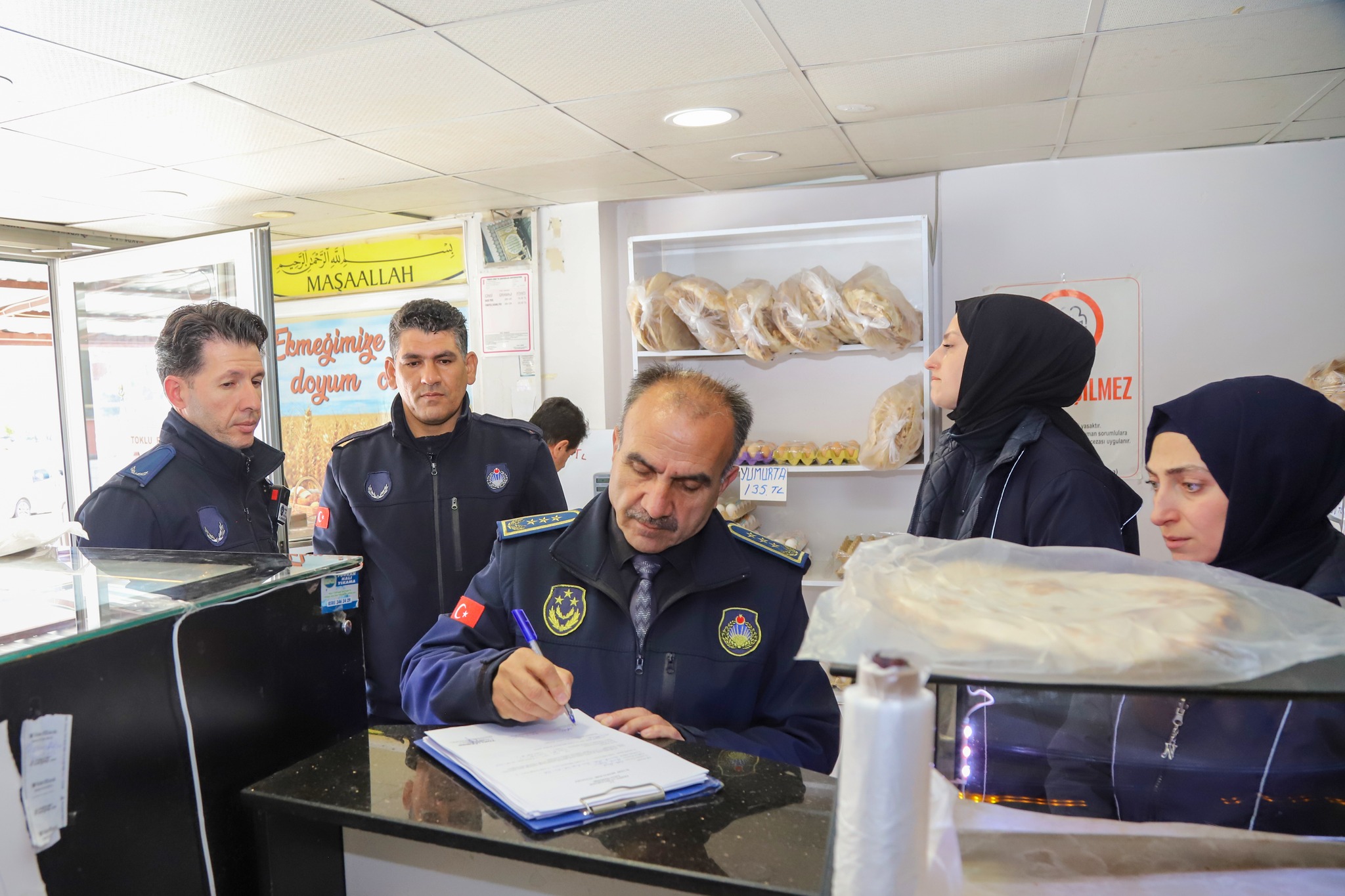 Fırın ve unlu mamul üretimi yapan iş yerleri denetlendi
